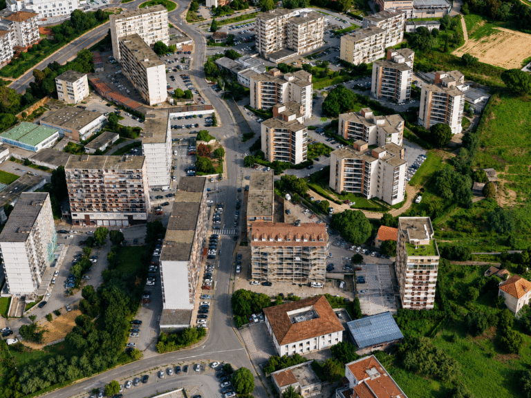 Quartier du Finosello à ajaccio